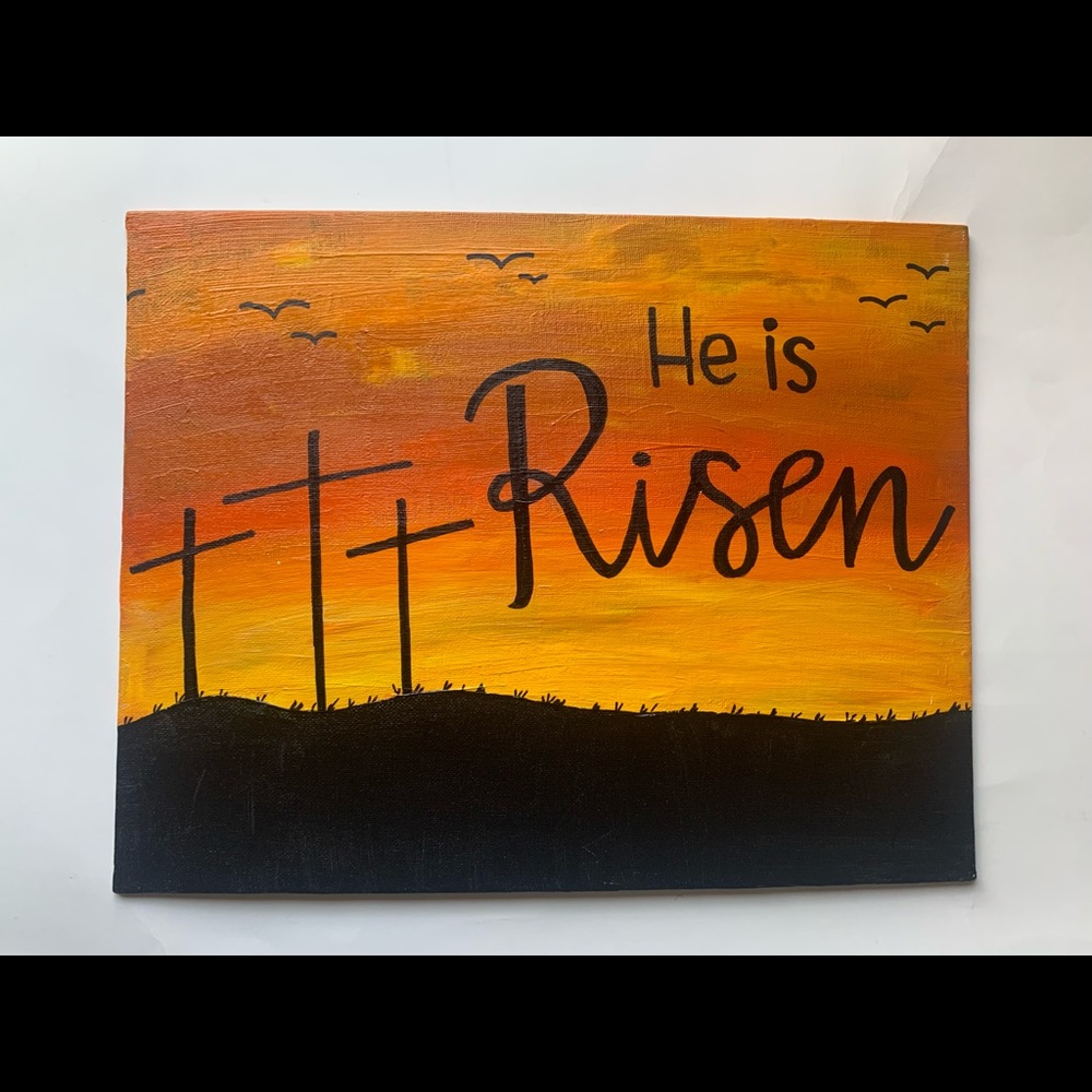 He is Risen Painting
